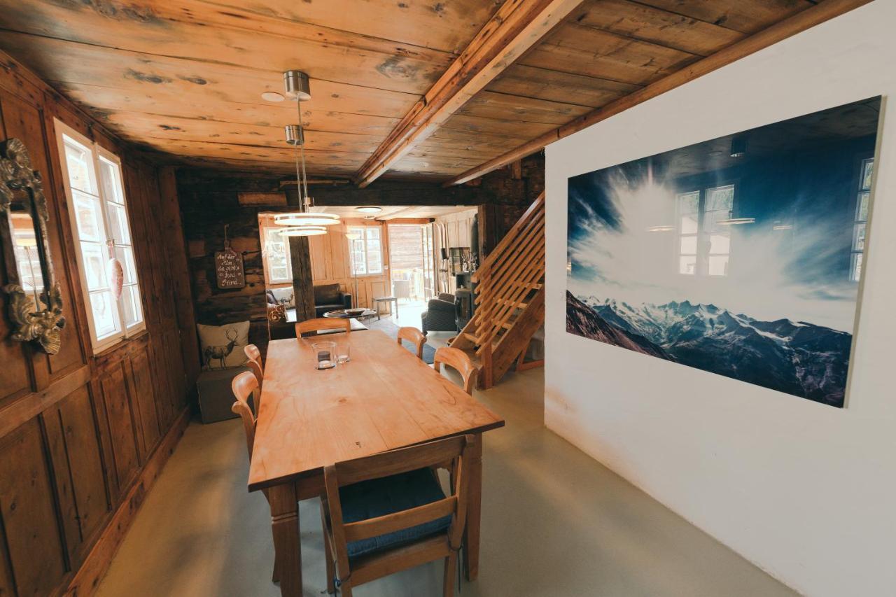 Apartament Alte Post Saas-Fee Zewnętrze zdjęcie