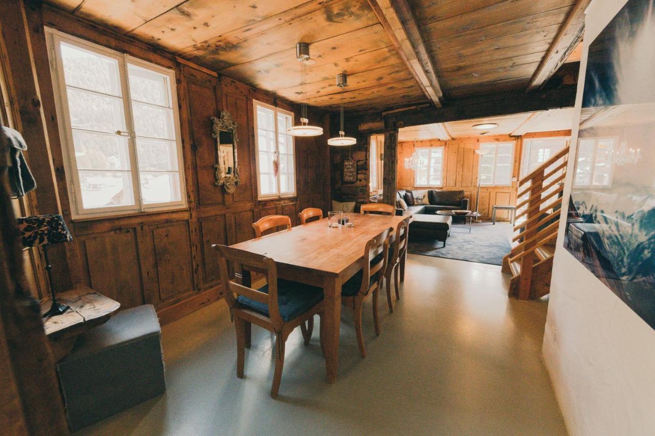 Apartament Alte Post Saas-Fee Zewnętrze zdjęcie