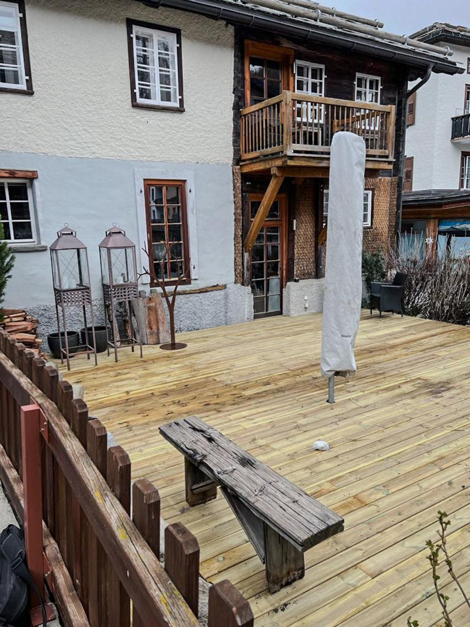 Apartament Alte Post Saas-Fee Zewnętrze zdjęcie